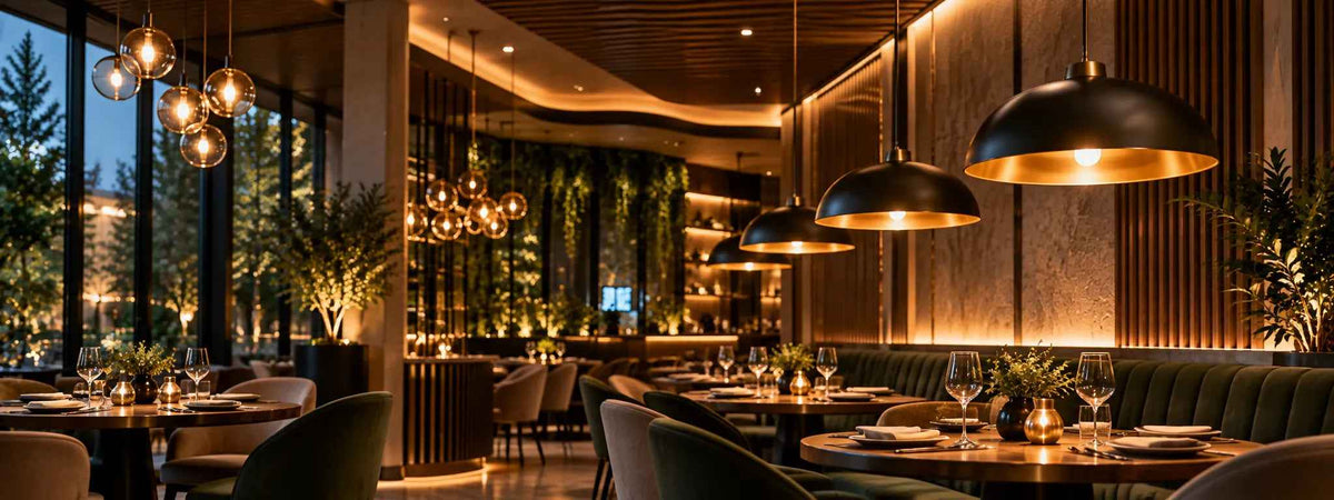 Iluminación de restaurantes