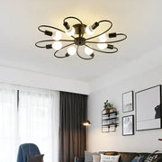 Creative Modern Ceiling Chandelier - E27/E26 Living Room and Bedroom Hanging Light Fixture