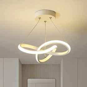Enhance Your Interior: Modern Creative Round Ceiling Lamp with High-Quality Materials