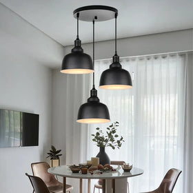 1/3 Heads Modern Hanging Ceiling Lamps Aluminium e27 Pendant Light for Dining Room Table Bedside Kitchen Decoration Lighting