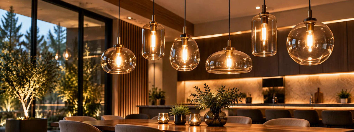Glass Pendant Lights