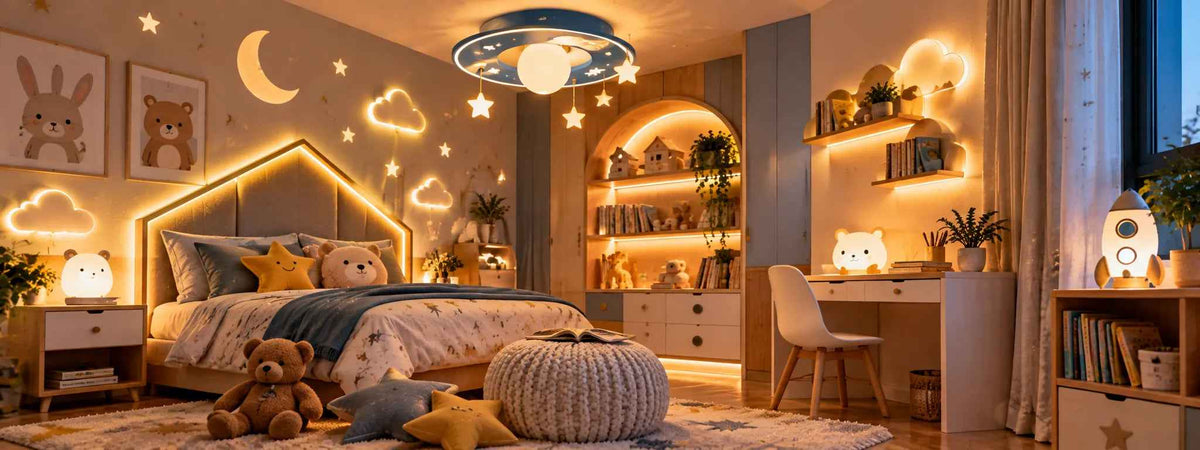 Iluminación de la habitación de los niños
