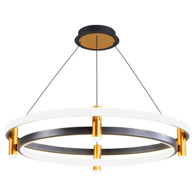 Contemporary LED Ceiling Chandelier for Living, Dining, and Bedroom Spaces with Nordic Designer Pendant Lights