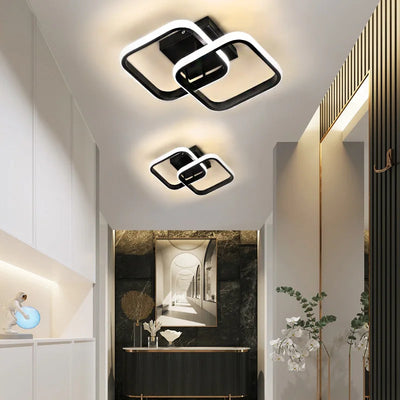 Modern LED Aisle Ceiling Light: Home Indoor Lighting for Hallways, Balconies, Bedrooms, Living Rooms, Dining Rooms, and Offices