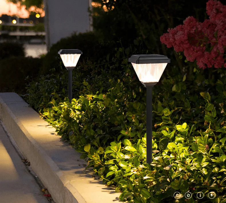 LED Solar Torch Lights – Waterproof Outdoor Landscape Lamp