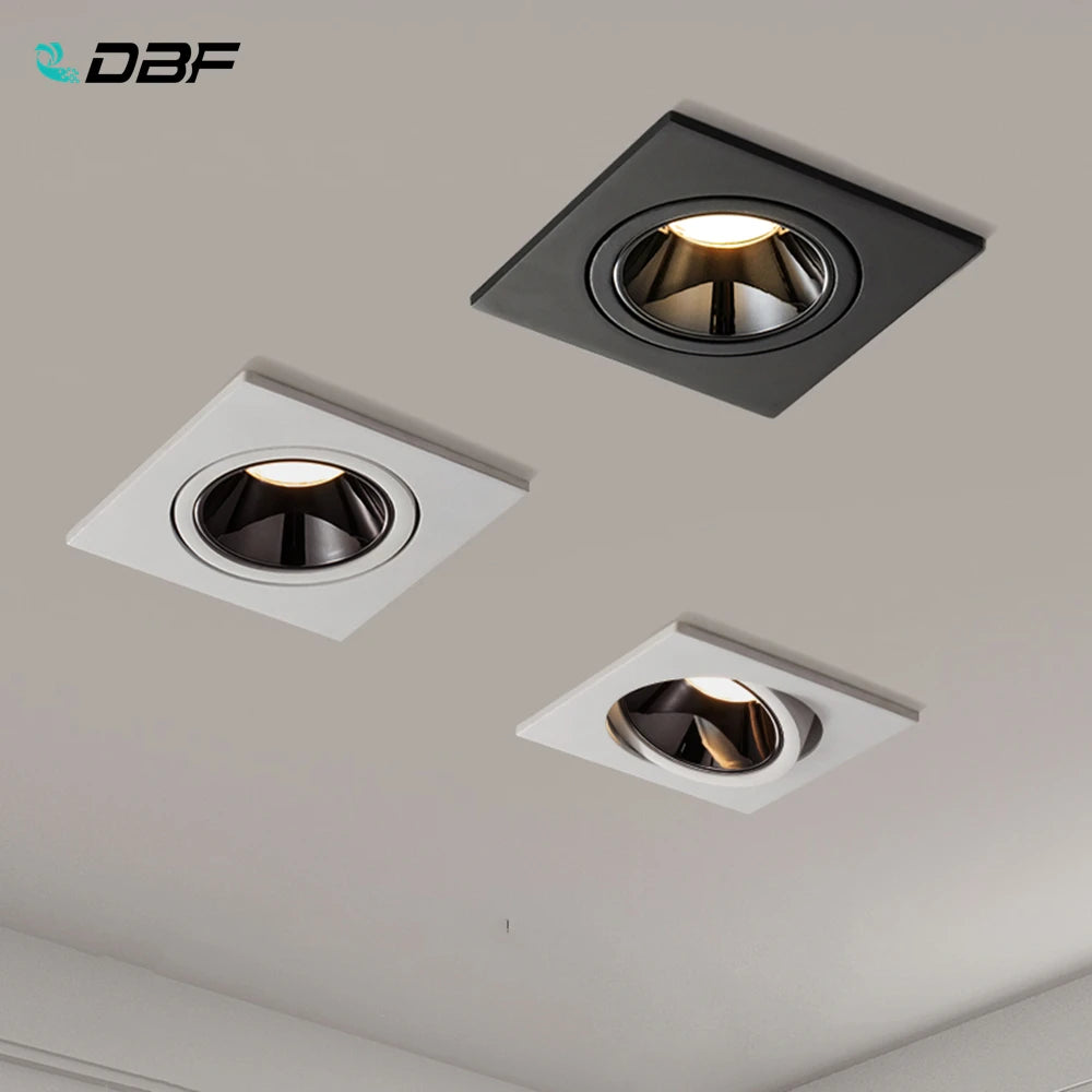 Modern Adjustable Downlight: Focused Illumination for Various Rooms