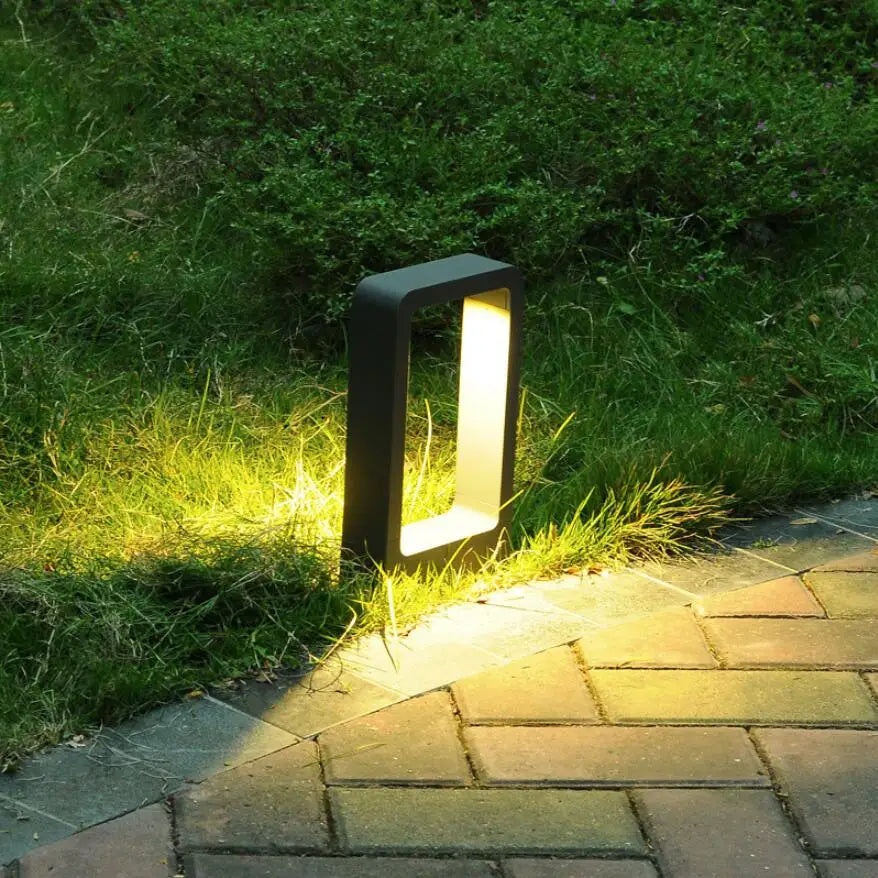 15W LED Garden Light: Aluminum Pillar Lamp for Outdoor Courtyard, Villa Landscape Lighting