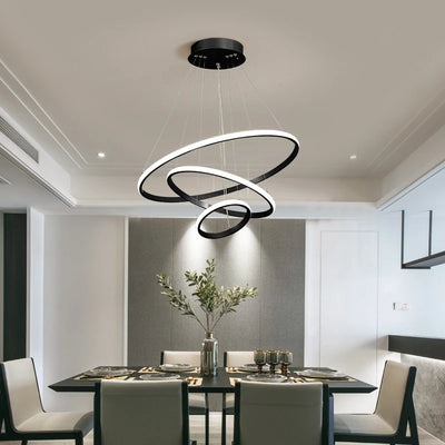 Modern Acrylic LED Ceiling Lights For Living Room Kitchen Bedroom Apartment Restaurant Bar Indoor Home Lighting Lamps AC90-260V