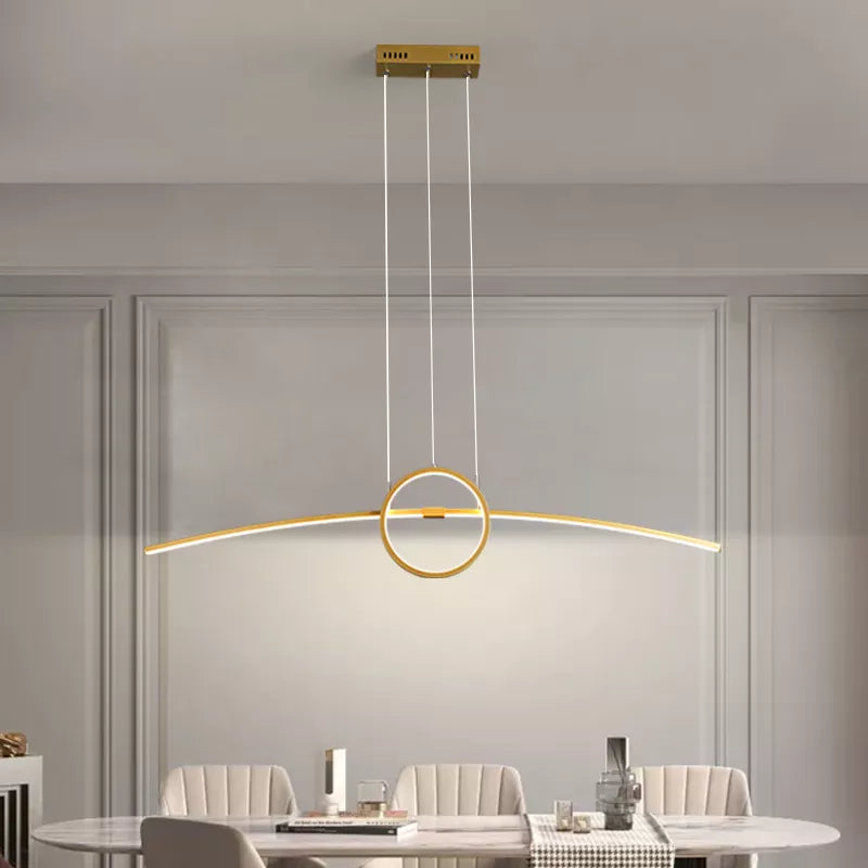 Creative Modern LED Pendant Lights - Smart Home Lighting for Dining Room, Living Room, and Kitchen
