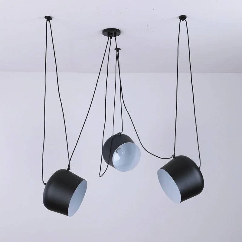 Variable Design Modern Spider Industrial Pendant Lights - Contemporary Lighting for Dining Rooms, Restaurants, and Kitchens