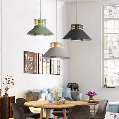 Nordic Macaron Pendant Lights - Colorful Illumination for Various Spaces