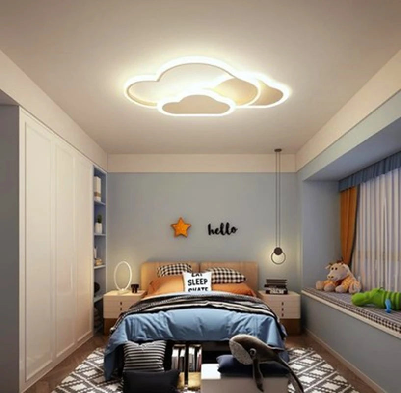 Nordic LED Ceiling Lights: Perfect for Bedrooms, Bathrooms, and Industrial Home Interiors