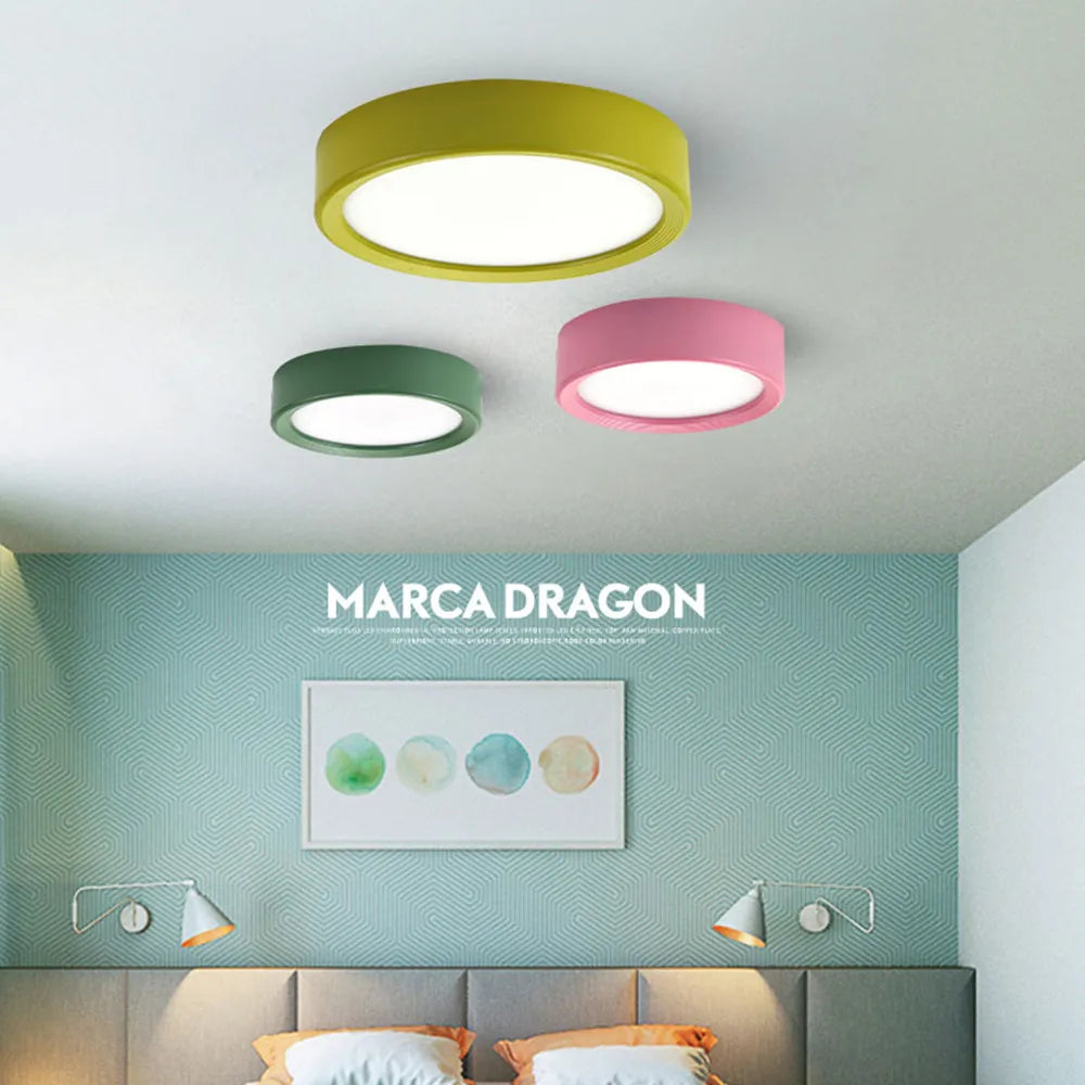 LED Downlight - Modern Colorful Ceiling Lamp for Bedroom and Living Room