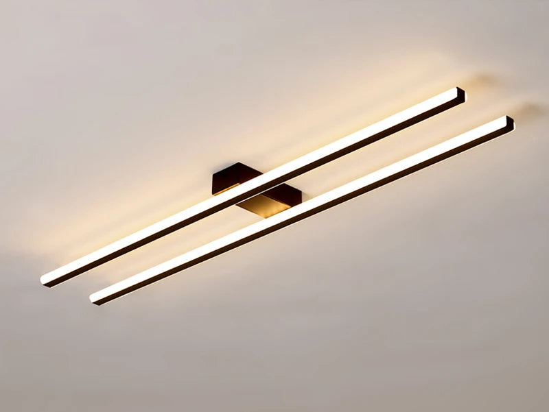 Nordic Long LED Ceiling Light – Modern Fixture for Aisles and Corridors