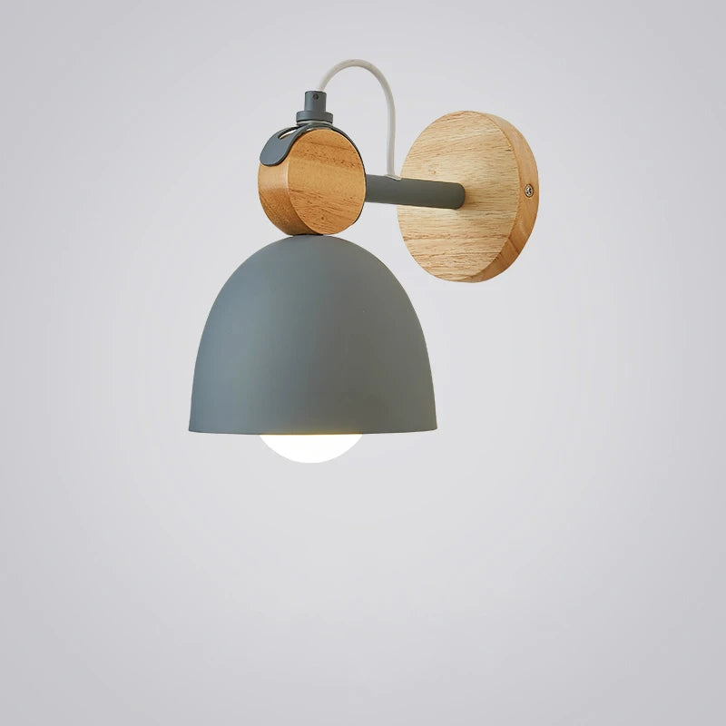 Nordic Wood Wall Sconce Lights: Illuminate Your Modern Living Space with Elegance
