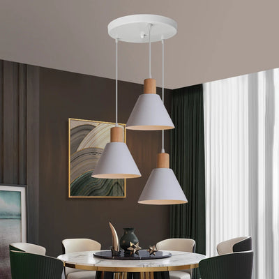 Modern Nordic Pendant Lights Vintage LED Hanging Lamp