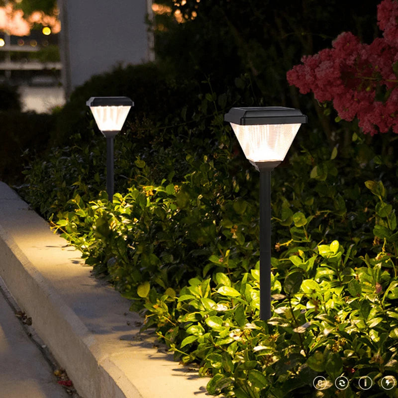 LED Solar Torch Lights – Waterproof Outdoor Landscape Lamp