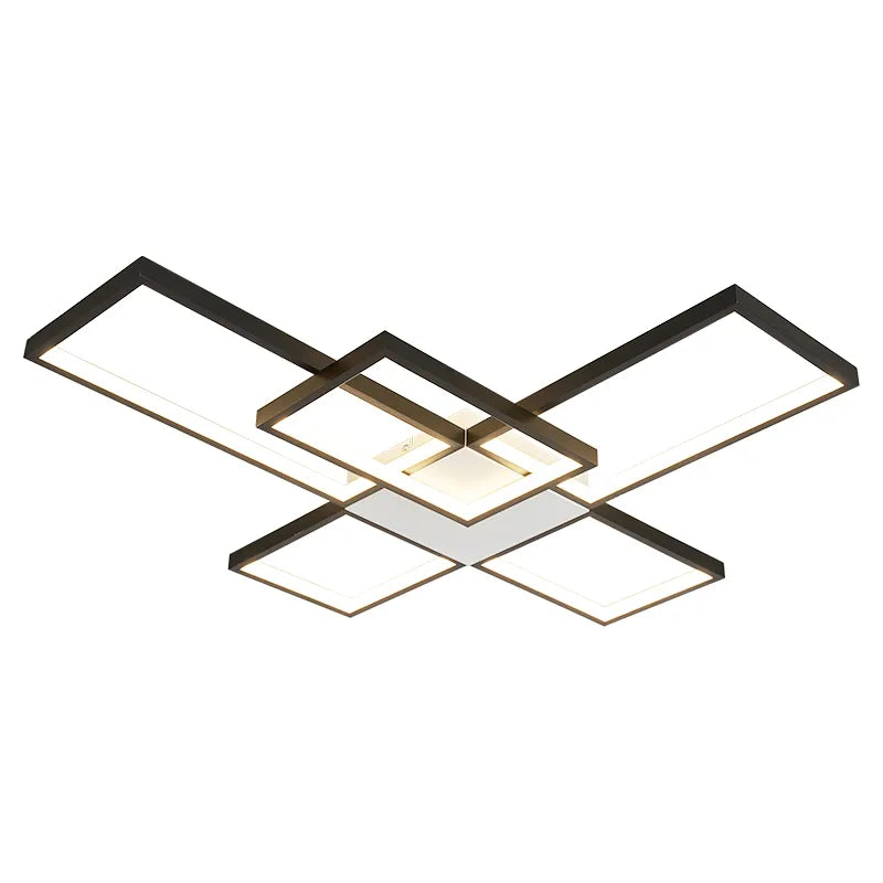 Modern LED Chandeliers Lamp - Gold/Black Color Ceiling Chandeliers