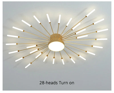 QIYIMEI Modern LED Ceiling Light for Bedroom, Hall, and Living Room