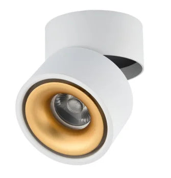 Dimmable 360° Rotatable COB LED Ceiling Light – Surface Mounted Adjustable Spot Downlight