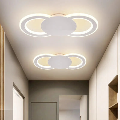 24W Modern LED Ceiling Lamp with Motion Sensor for Staircase, Bedside, and Wall Mount Ceiling Light
