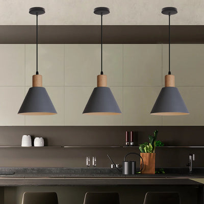 Modern Nordic Pendant Lights Vintage LED Hanging Lamp