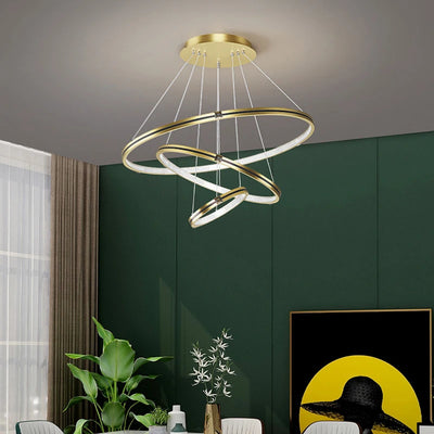 Modern Crystal Chandelier: Luxury Ambiance for Dining Rooms & Grand Spaces