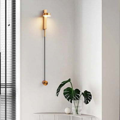 Modern Nordic Wall Lamp: Minimalist Bedroom Bedside Sconce for Living Room, Aisle Lighting