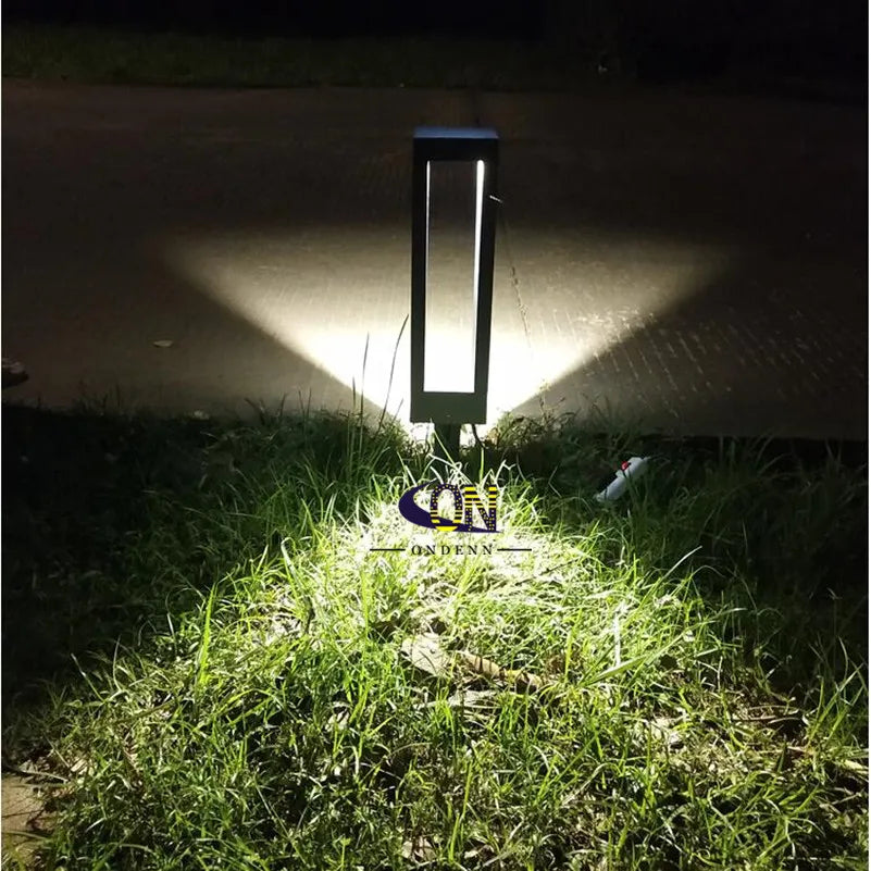 15W LED Garden Light: Aluminum Pillar Lamp for Outdoor Courtyard, Villa Landscape Lighting