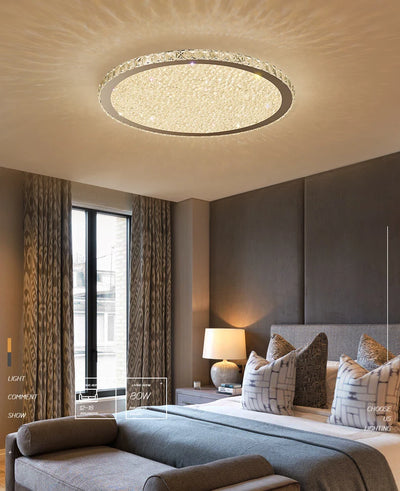 Modern Crystal Chandelier - K9 Chandeliers Ceiling Plafon Lamp Light Fixtures for Living Room, Bedroom, Dining Room