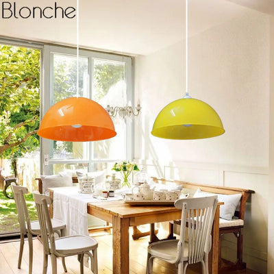 Modern PVC Pendant Light Fixtures - Plastic Lampshade for Kitchen, Restaurant, Home Decor, Supermarket Luminaire