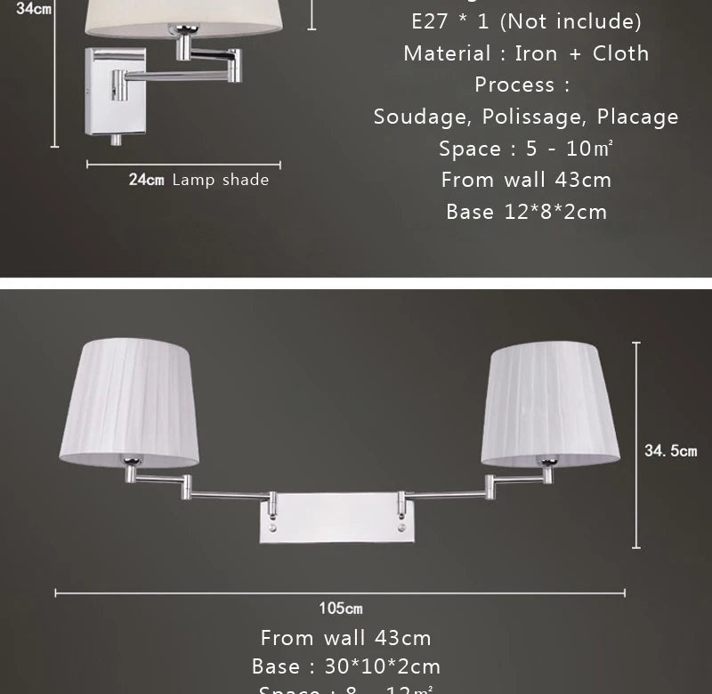 Modern Brief Wall Lamp – Stylish Lighting for Every Space