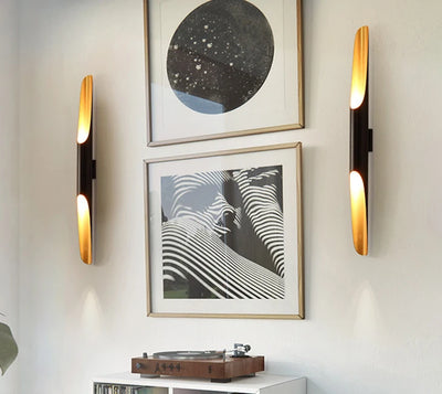 Industrial Retro Aluminum Tube Wall Lamps - Modern Style for Dining, Living, Bedroom, and More