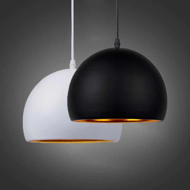 Modern Simple Ball E27 Pendant Lights for Cafe and Restaurant Lighting - Pendant Lamp Light Fixtures