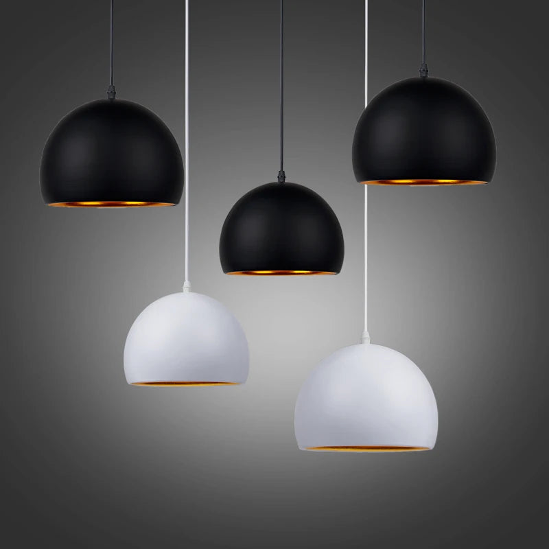 Modern Simple Ball E27 Pendant Lights for Cafe and Restaurant Lighting - Pendant Lamp Light Fixtures