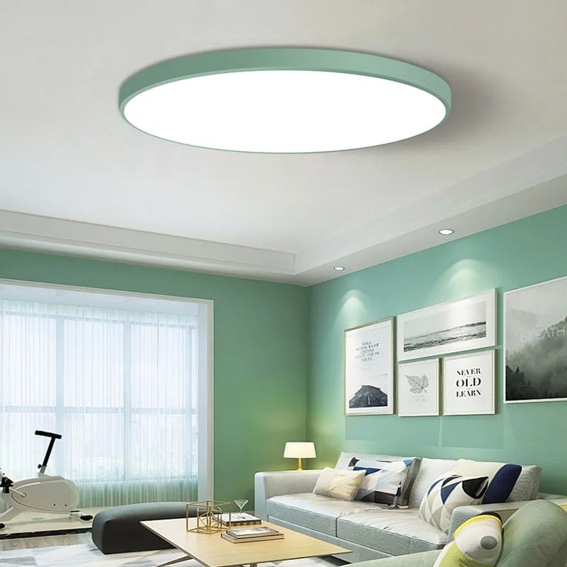 Remote Control Surface Mounted LED Ceiling Lamp – 18W, 24W, 36W Modern Panel Lights