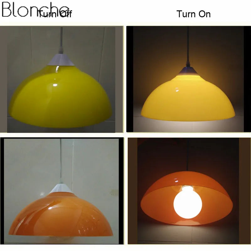 Modern PVC Pendant Light Fixtures - Plastic Lampshade for Kitchen, Restaurant, Home Decor, Supermarket Luminaire