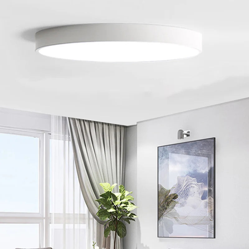 LED Ceiling Lamp with Remote Control – Modern Lighting for Living Room, Bedroom, Balcony, and Dining Room