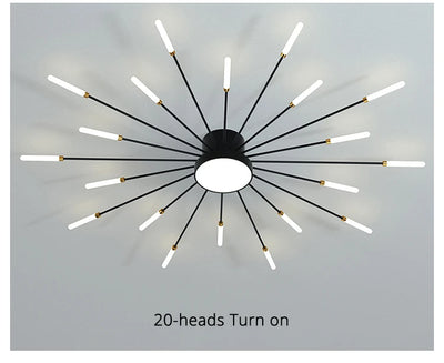 QIYIMEI Modern LED Ceiling Light for Bedroom, Hall, and Living Room