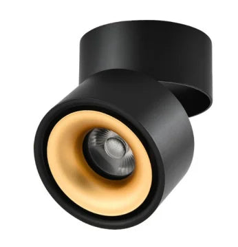 Dimmable 360° Rotatable COB LED Ceiling Light – Surface Mounted Adjustable Spot Downlight