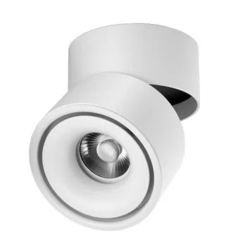 Dimmable 360° Rotatable COB LED Ceiling Light – Surface Mounted Adjustable Spot Downlight