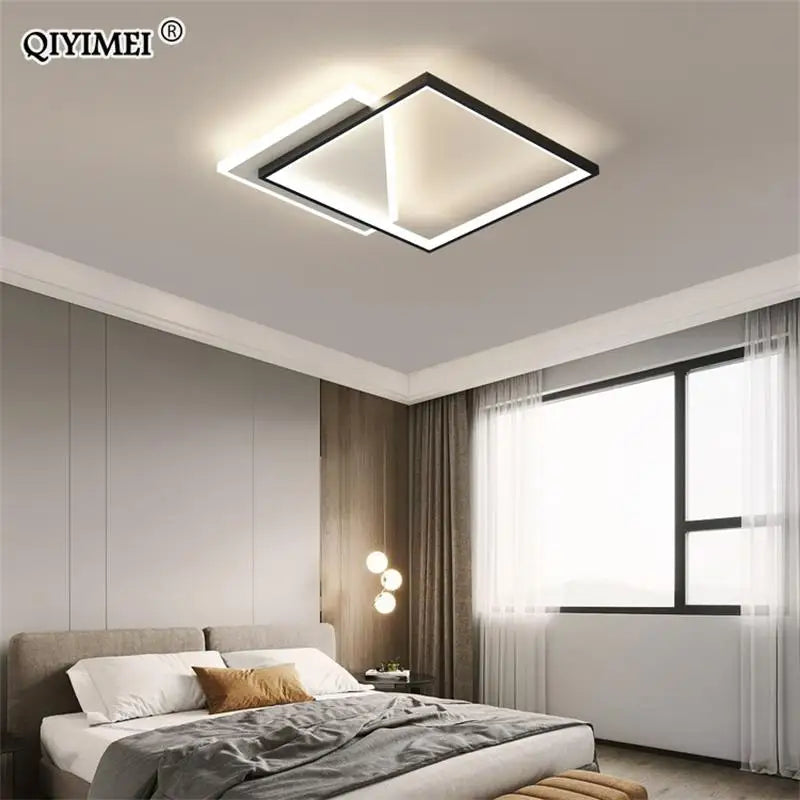 Modern Round LED Ceiling Light Decoration for Bedroom, Study, and Living Room