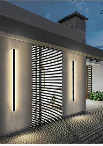 Waterproof Outdoor LED Wall Lamp - Stylish Lighting Solution for Gardens, Villas, and Porches