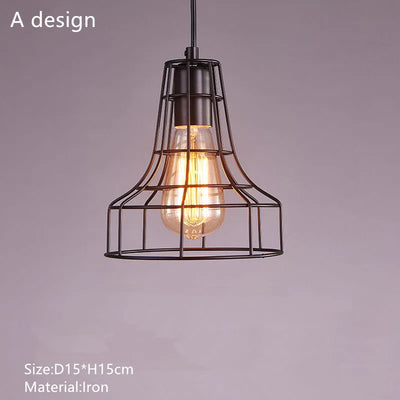 Industrial Chic Pendant Lamp - Modern Edge for Any Space