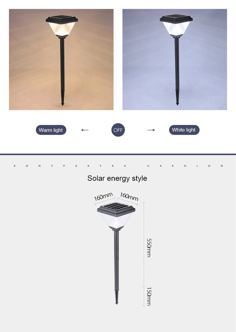 LED Solar Torch Lights – Waterproof Outdoor Landscape Lamp