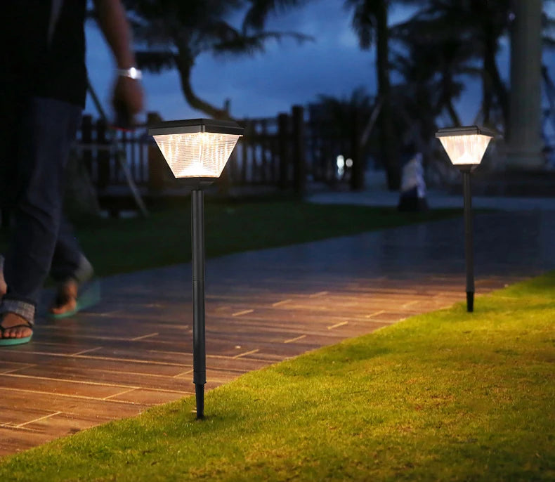 LED Solar Torch Lights – Waterproof Outdoor Landscape Lamp