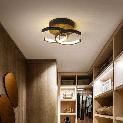Modern Aisle LED Ceiling Lamp: Minimalist Style for Corridors and Entrances, Outdoor Lighting Fixture