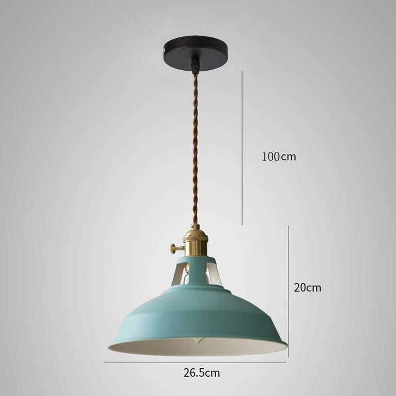 Industrial Pendant Lights Vintage Light Fixture for Dining Room, Kitchen Island, Restaurant