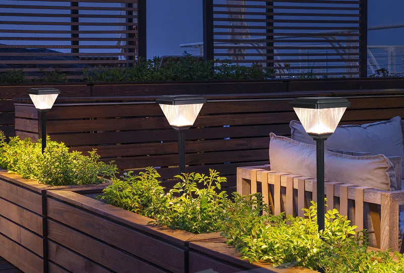 LED Solar Torch Lights – Waterproof Outdoor Landscape Lamp