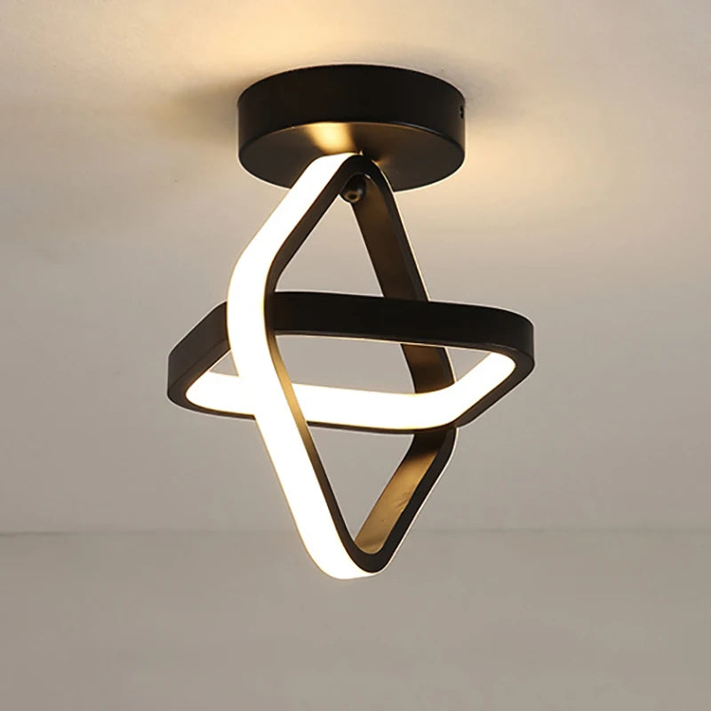 Modern Square LED Ceiling Light: Sleek Illumination for Various Spaces
